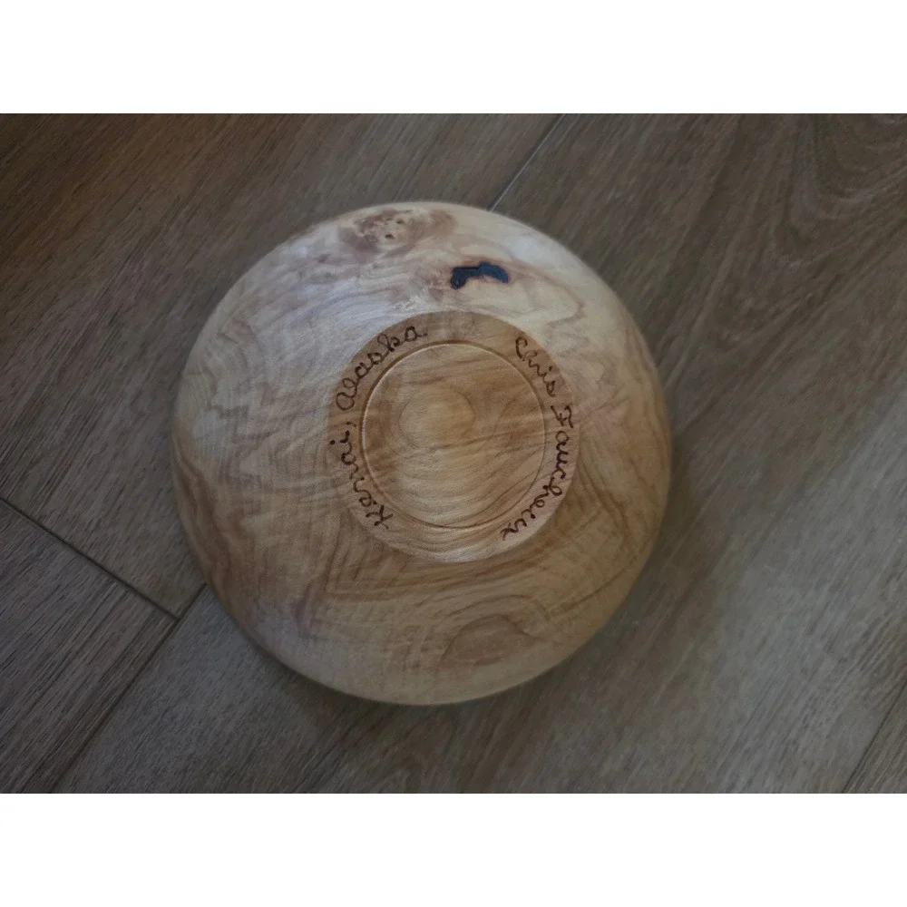 Vintage hand turned